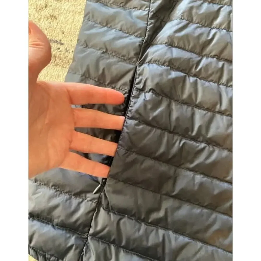 Cavalleria Toscana Quilted Lightweight Goose Down Riding Vest Navy Size XL